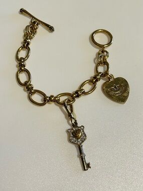 Vintage Juicy Couture Bracelet & Charm